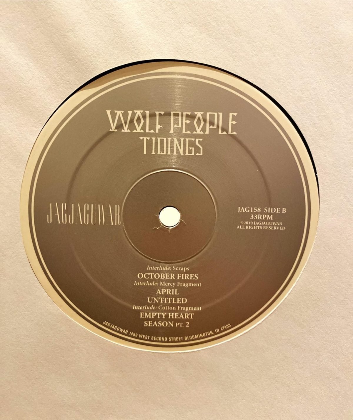 Wolf People ‎– Steeple LP Plak - Görsel 4