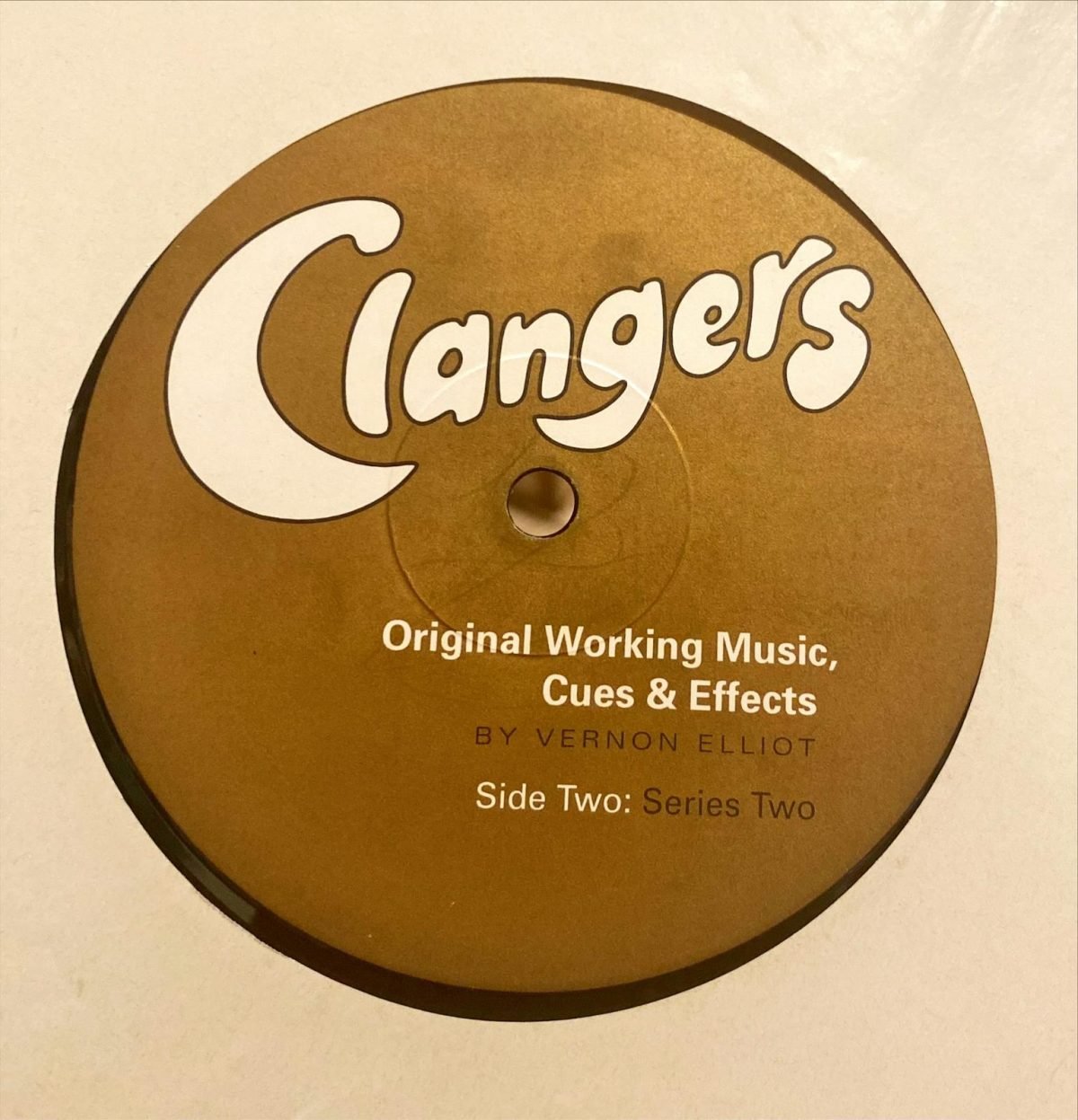 Vernon Elliot ‎– Clangers (Original Working Music, Cues & Effects) LP Plak - Görsel 3
