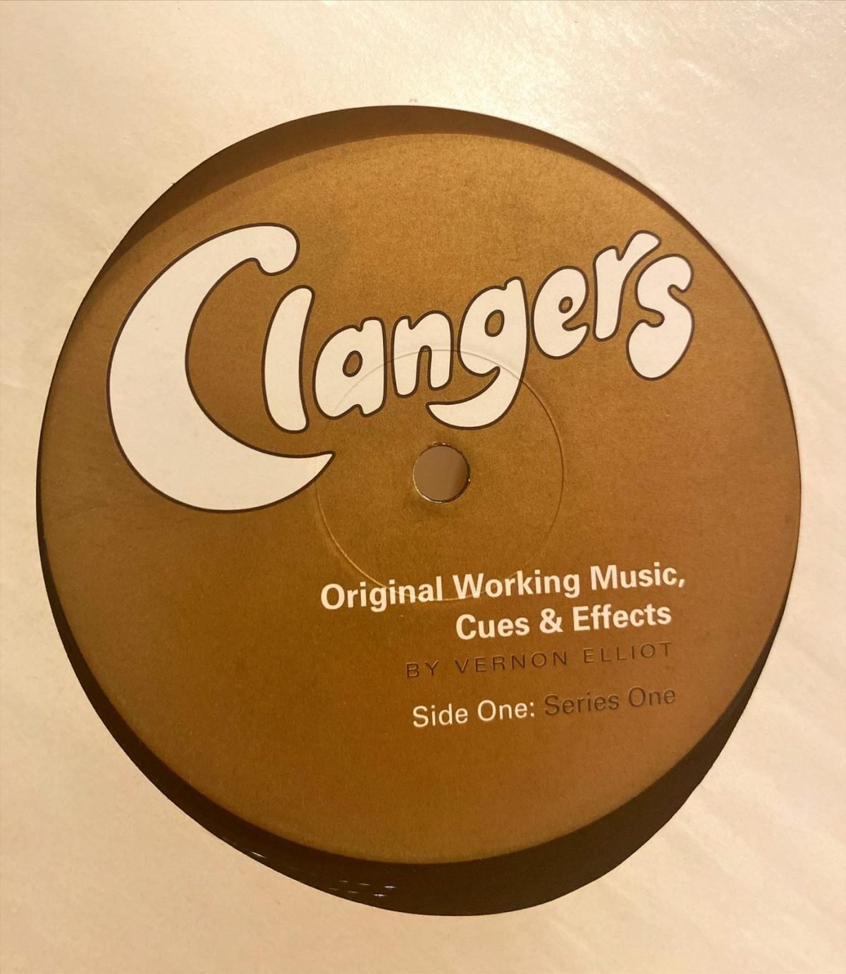 Vernon Elliot ‎– Clangers (Original Working Music, Cues & Effects) LP Plak - Görsel 2