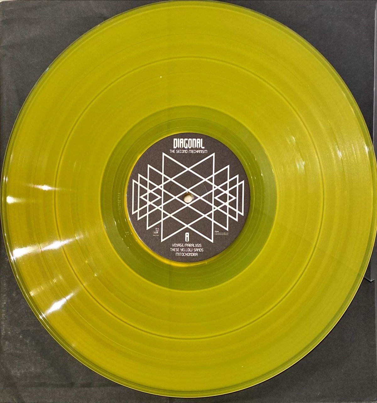 Diagonal ‎– The Second Mechanism LP Renkli Plak - Görsel 2