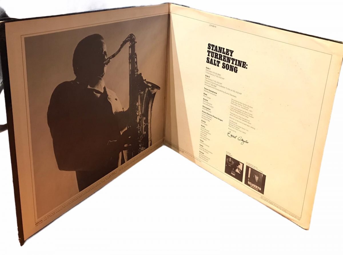 Stanley Turrentine ‎– Salt Song LP Plak - Görsel 2