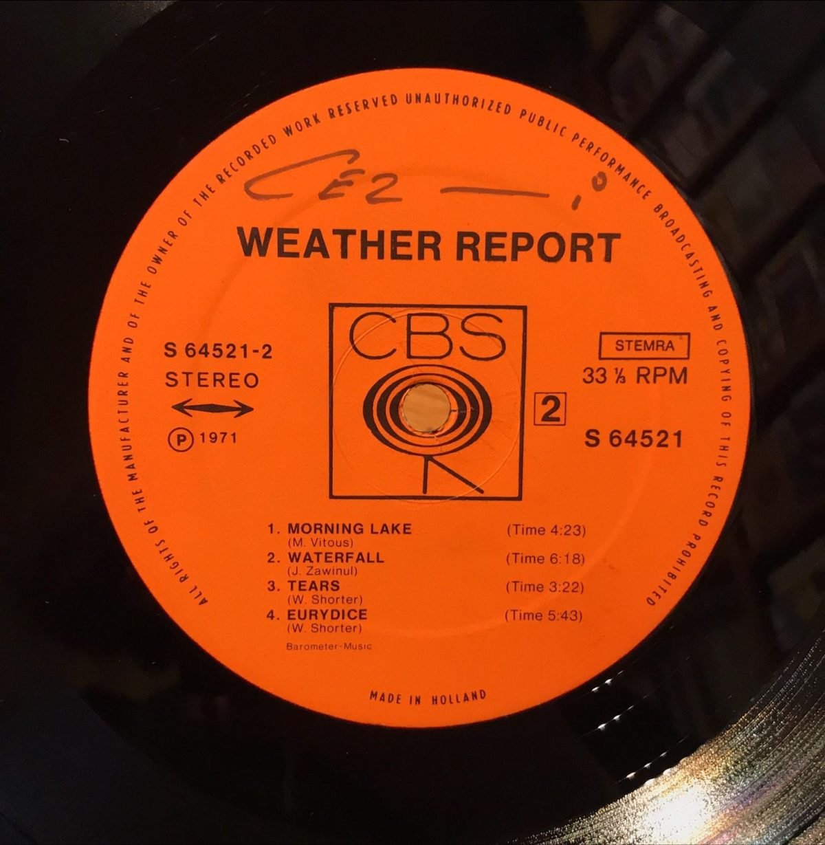 Weather Report ‎– Weather Report  LP Plak - Görsel 2