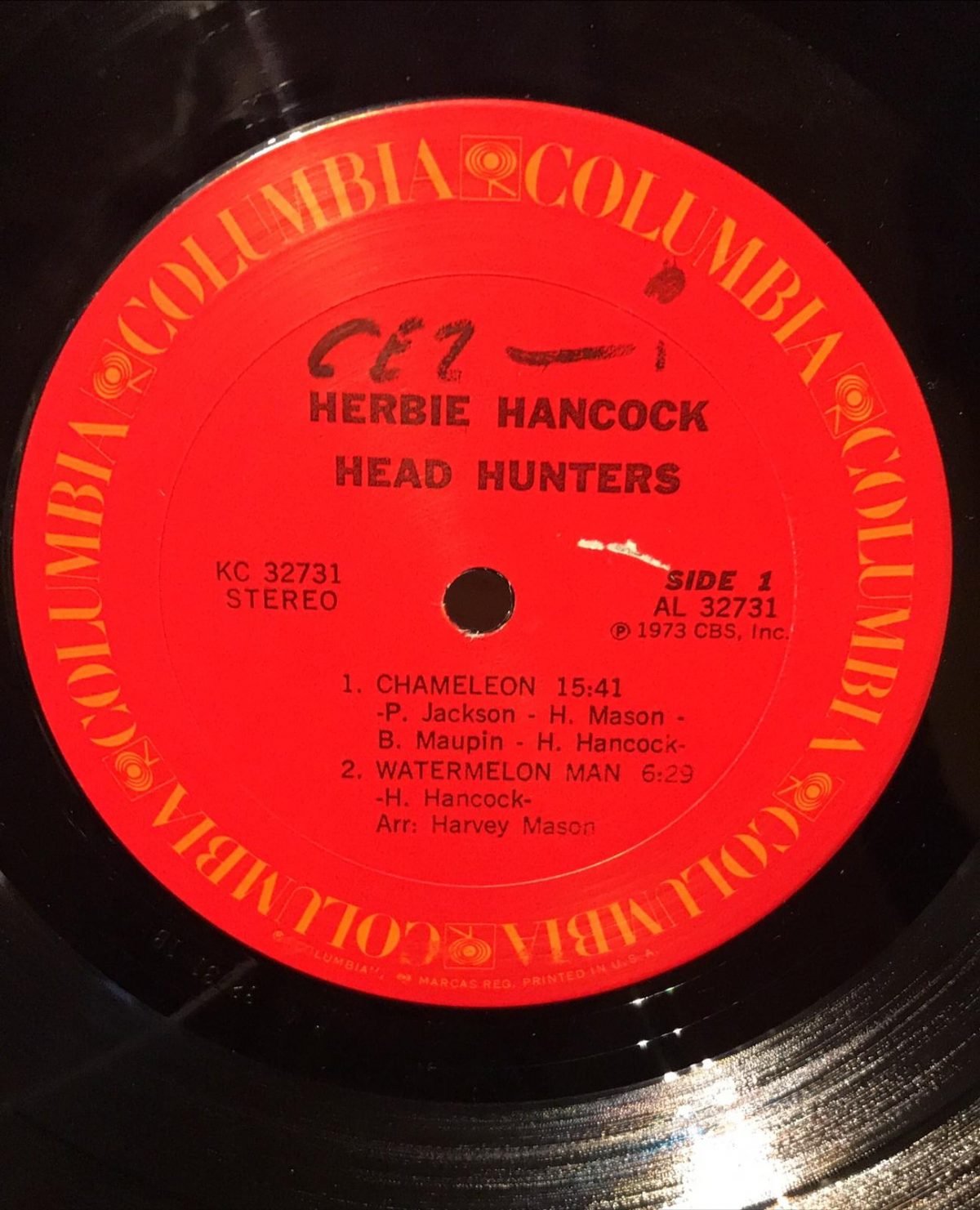 Herbie Hancock ‎– Head Hunters  LP Plak - Görsel 2
