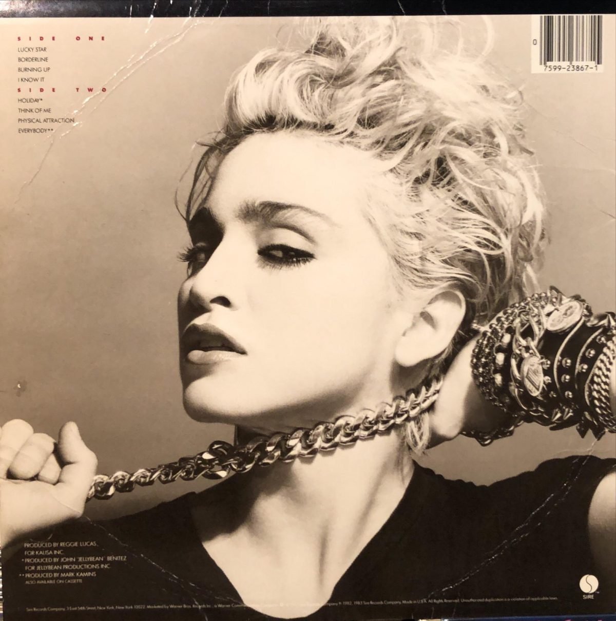 Madonna ‎– Madonna LP Plak - Görsel 2