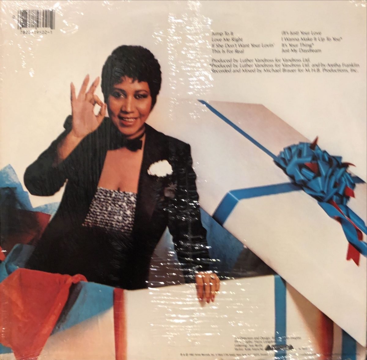 Aretha Franklin ‎– Jump To It LP Plak - Görsel 3