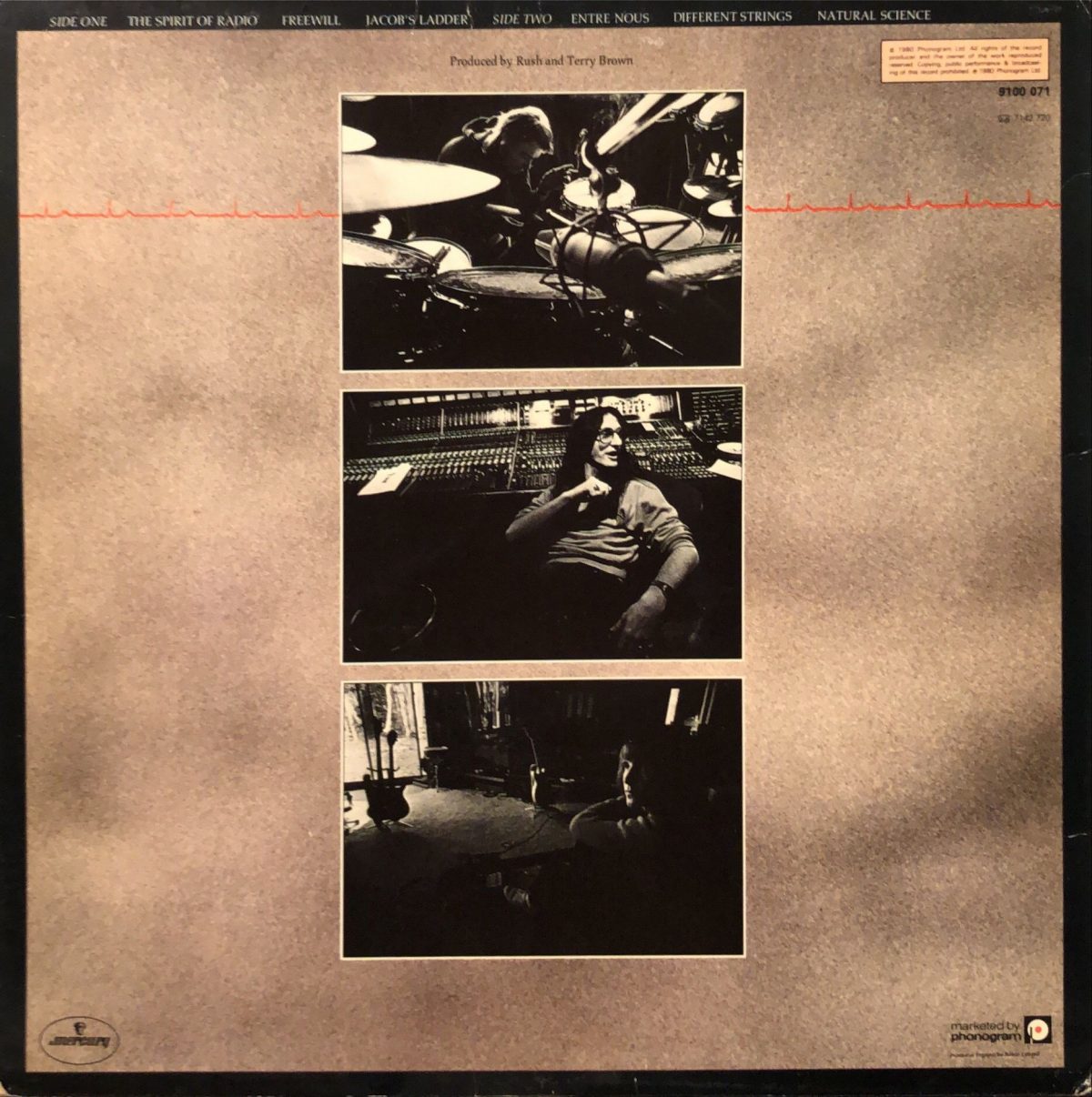 Rush ‎– Permanent Waves LP Plak - Görsel 2