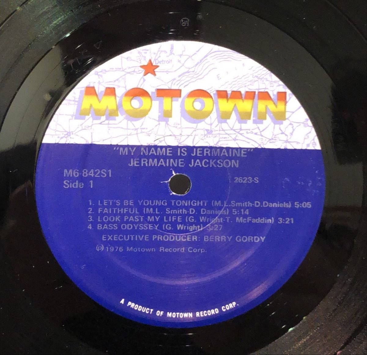 Jermaine Jackson ‎– My Name Is Jermaine  LP Plak - Görsel 2