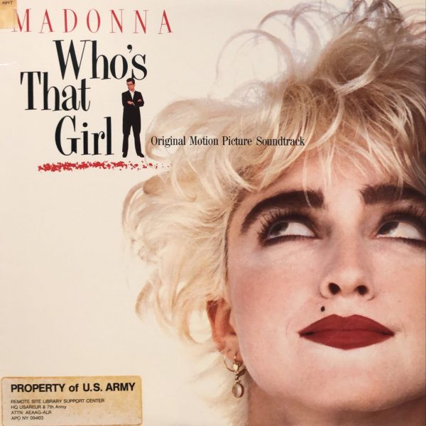 Madonna – Who's That Girl (Original Motion Picture Soundtrack) LP Plak