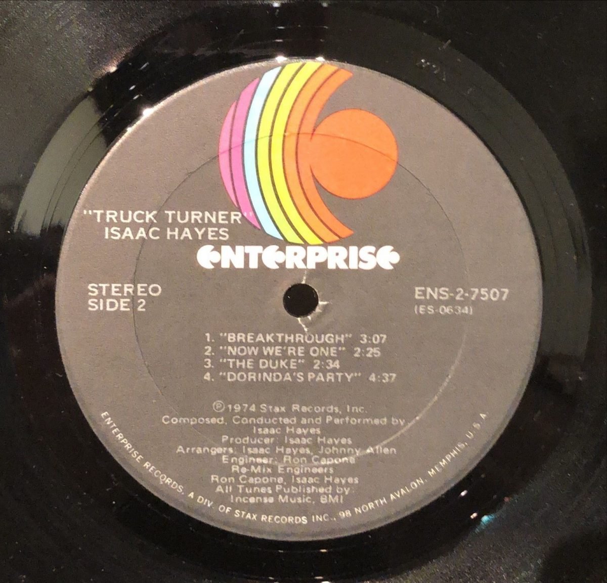Isaac Hayes ‎– Truck Turner (Original Soundtrack)  2LP Plak - Görsel 3