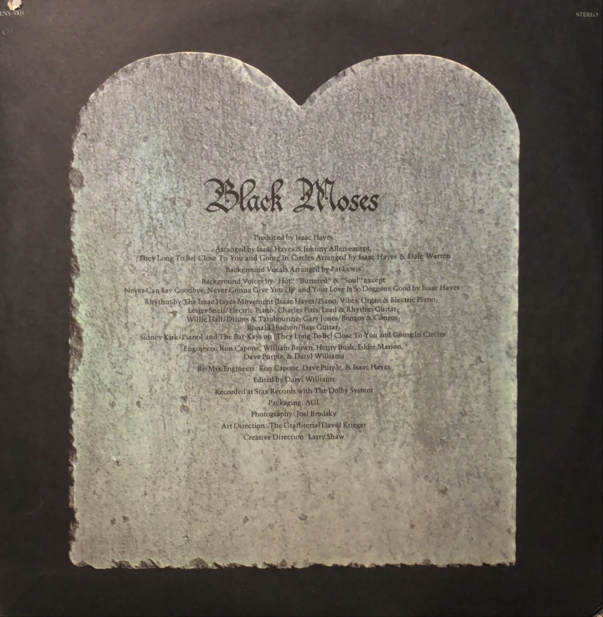 Isaac Hayes ‎– Black Moses  ‎– 2LP Plak - Görsel 2