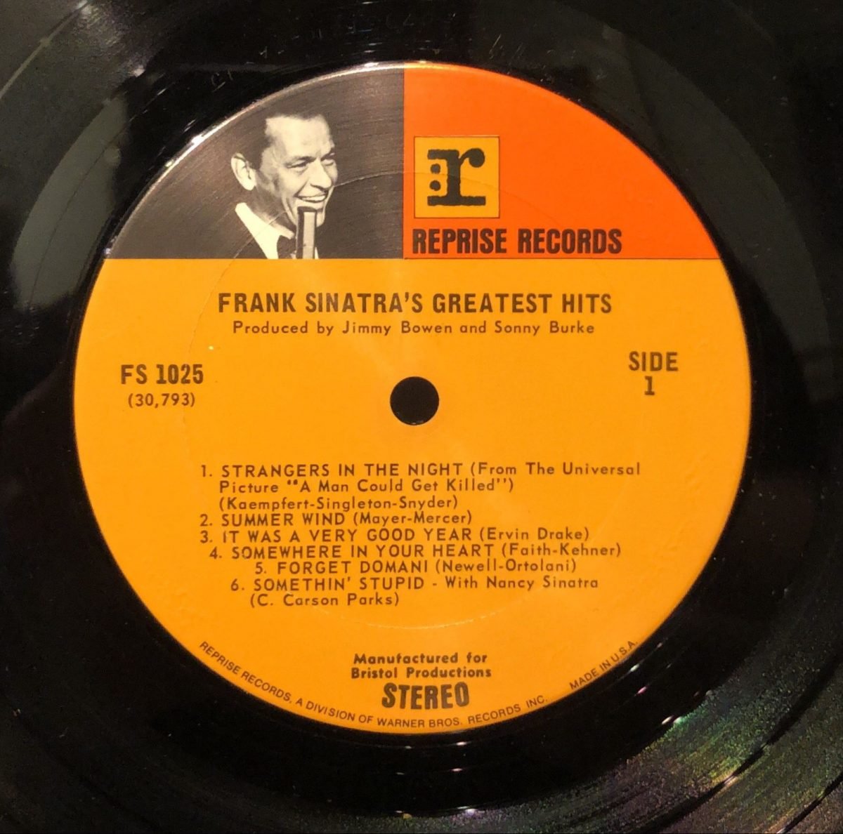 Frank Sinatra ‎– Frank Sinatra's Greatest Hits  LP Plak - Görsel 3