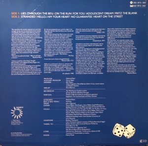 Manfred Mann's Earth Band ‎– Chance LP Plak - Görsel 3