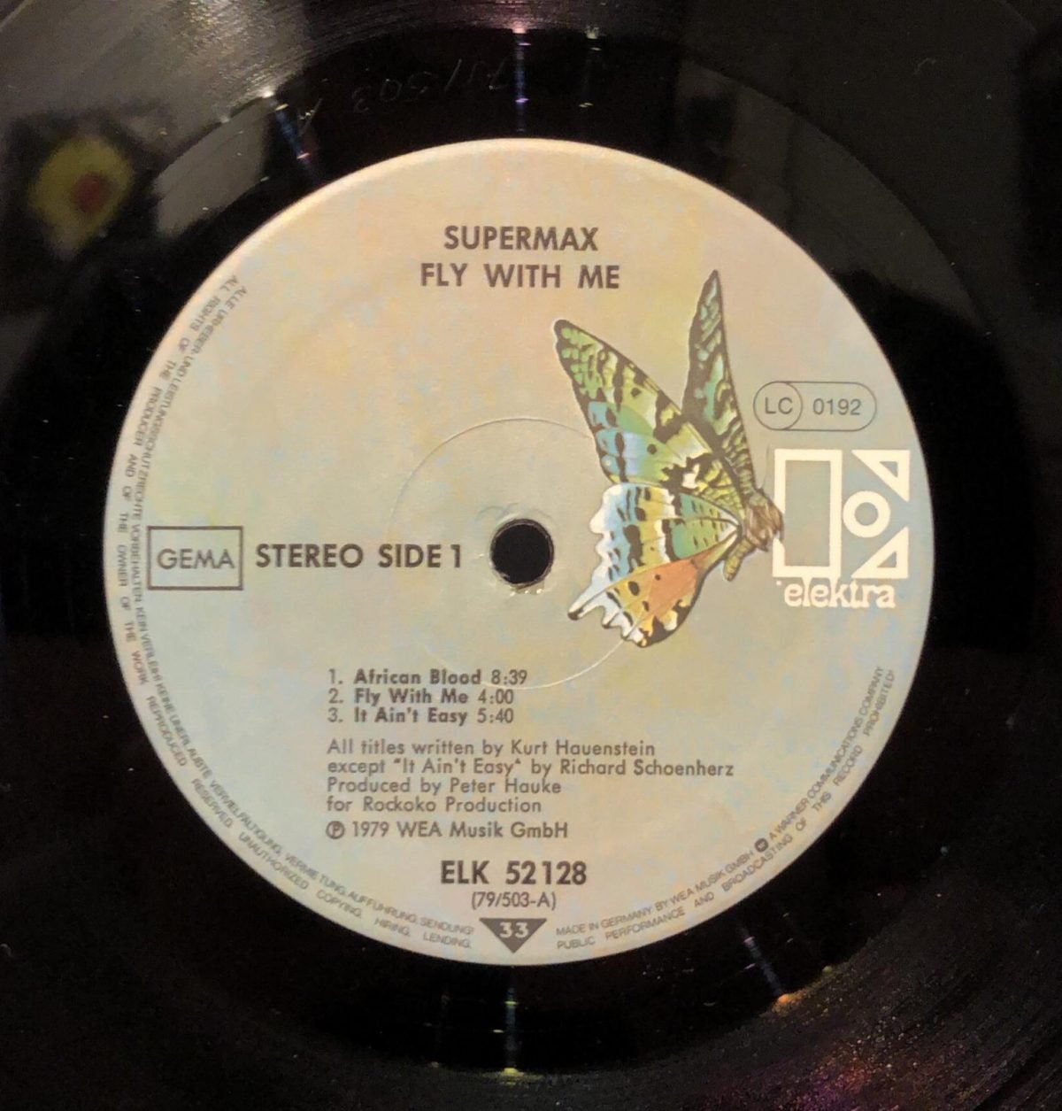 Supermax ‎– Fly With Me LP Plak - Görsel 2