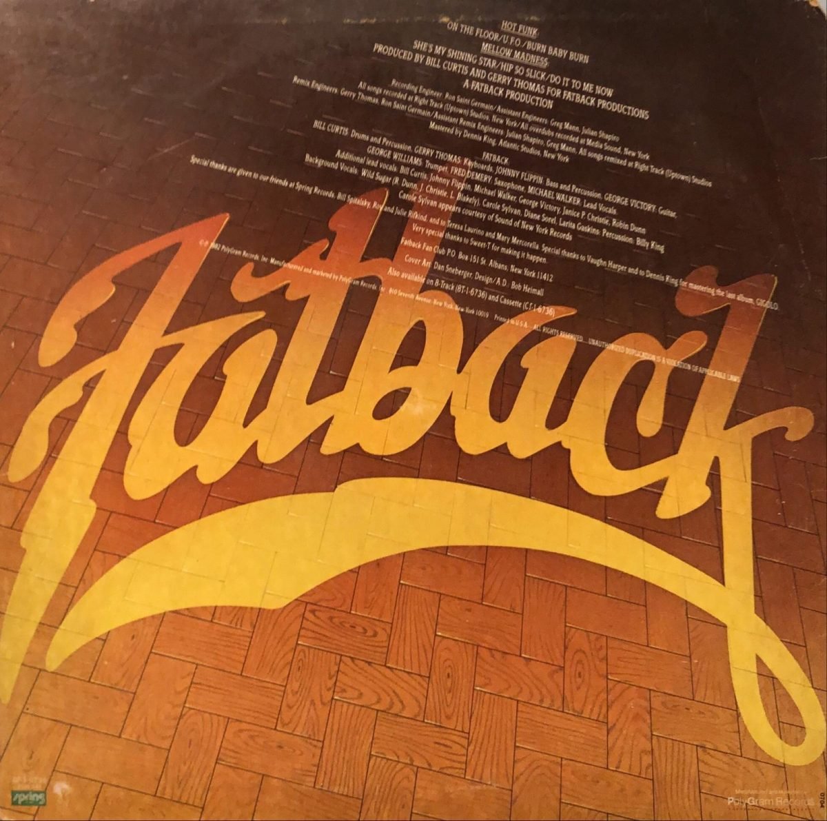 Fatback ‎– On The Floor With Fatback LP Plak - Görsel 3