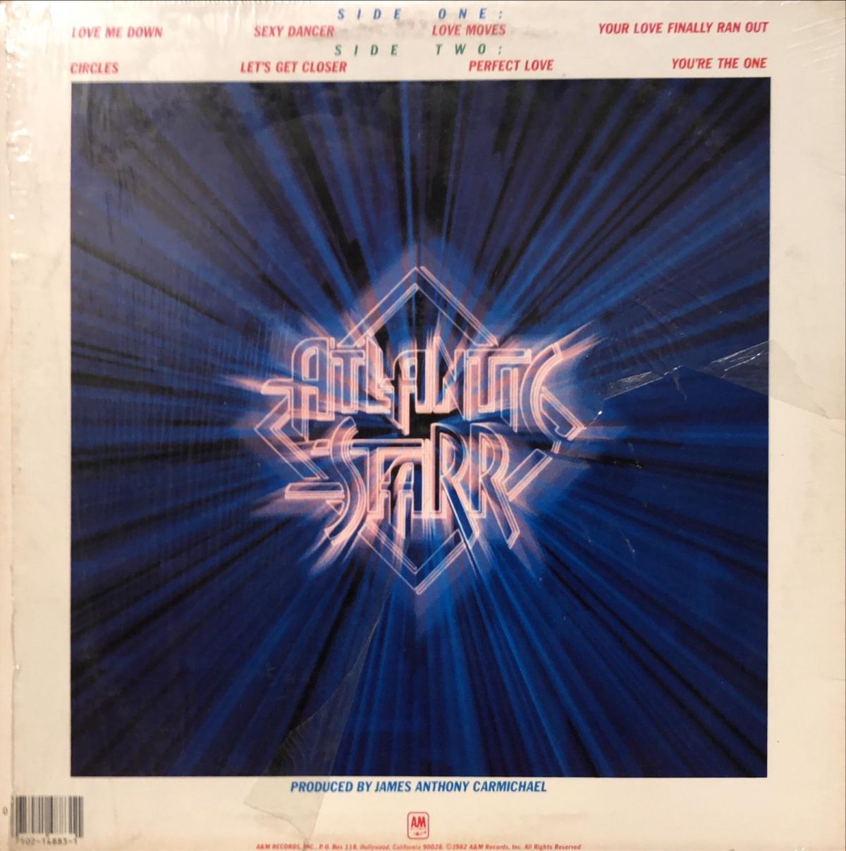 Atlantic Starr ‎– Brilliance  LP Plak - Görsel 2