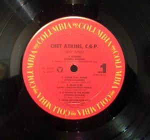 Chet Atkins ‎– Stay Tuned LP Plak - Görsel 2