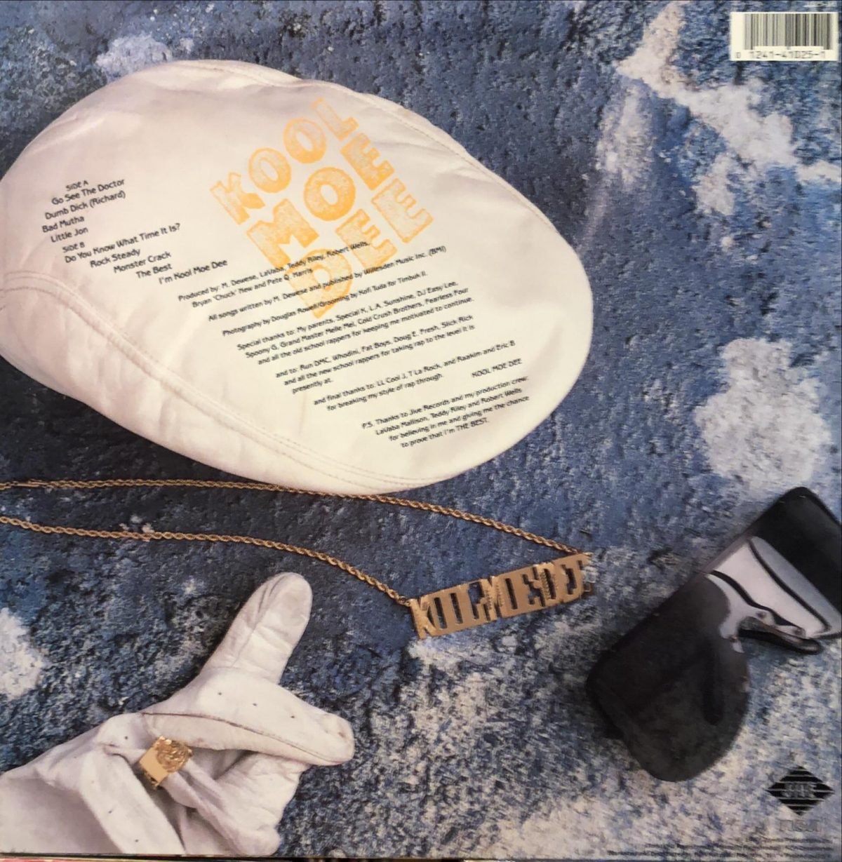 Kool Moe Dee ‎– Kool Moe Dee LP Plak - Görsel 3