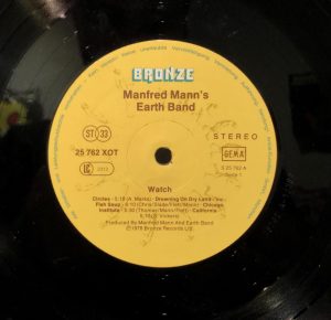 Manfred Mann's Earth Band ‎– Watch LP Plak - Görsel 2