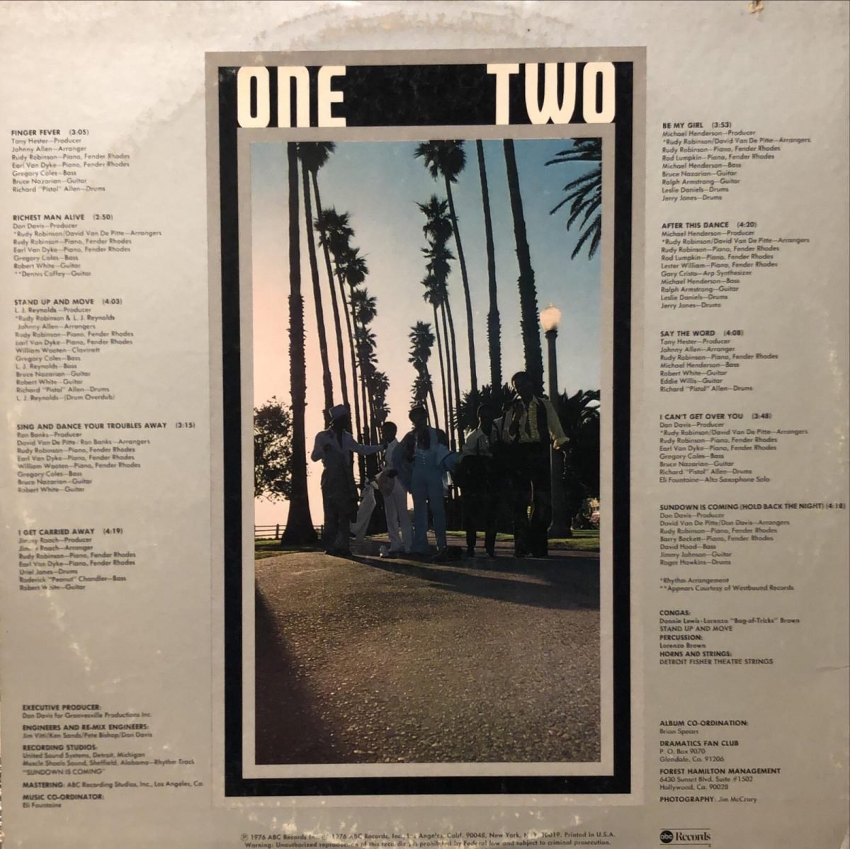 The Dramatics ‎– Joy Ride  LP Plak - Görsel 3