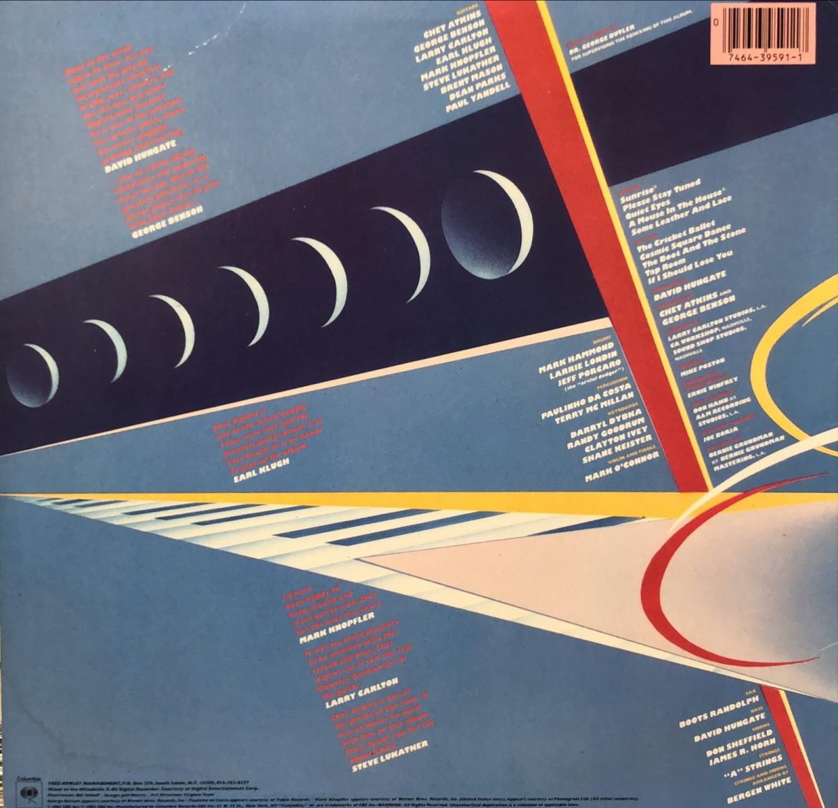 Chet Atkins ‎– Stay Tuned LP Plak - Görsel 3