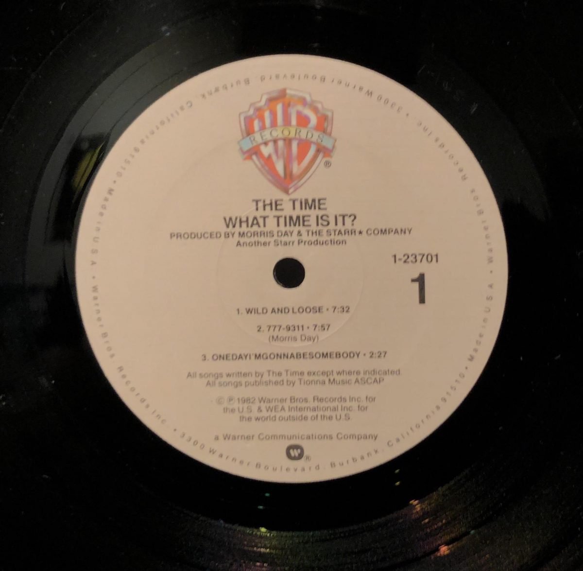 The Time ‎– What Time Is It? LP Plak - Görsel 2