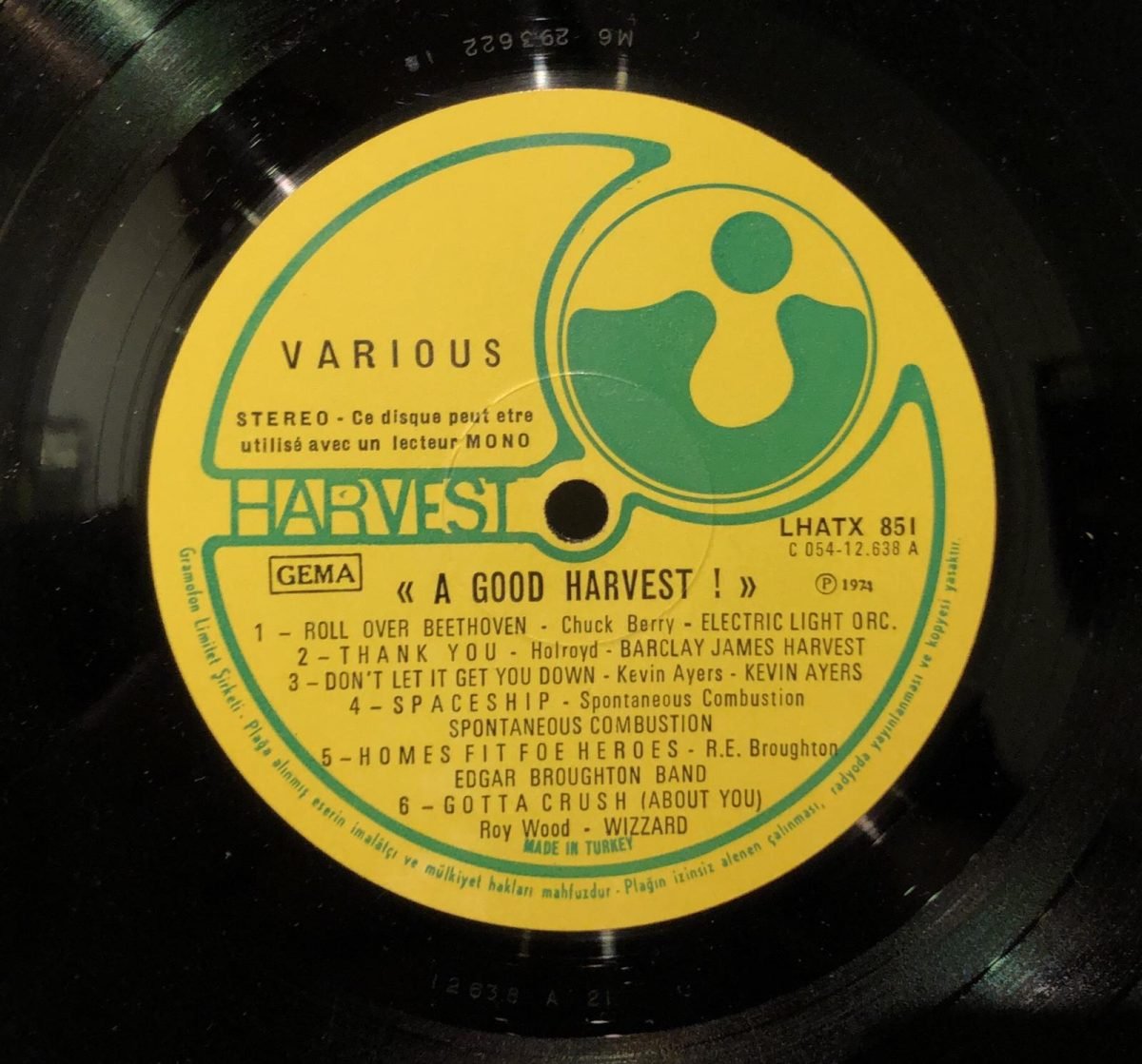 A Good Harvest  LP Plak - Görsel 2