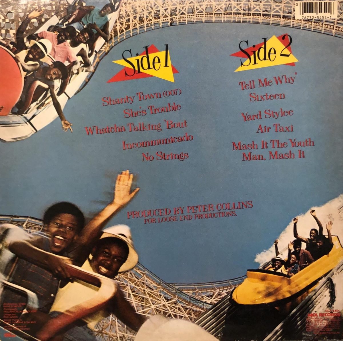 Musical Youth ‎– Different Style! LP Plak - Görsel 2