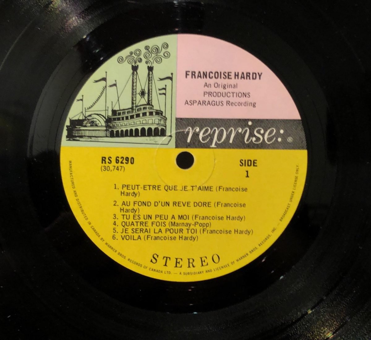Francoise Hardy ‎– Francoise Hardy LP Plak - Görsel 2
