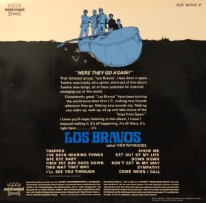 Los Bravos ‎– Los Bravos  LP Plak - Görsel 2