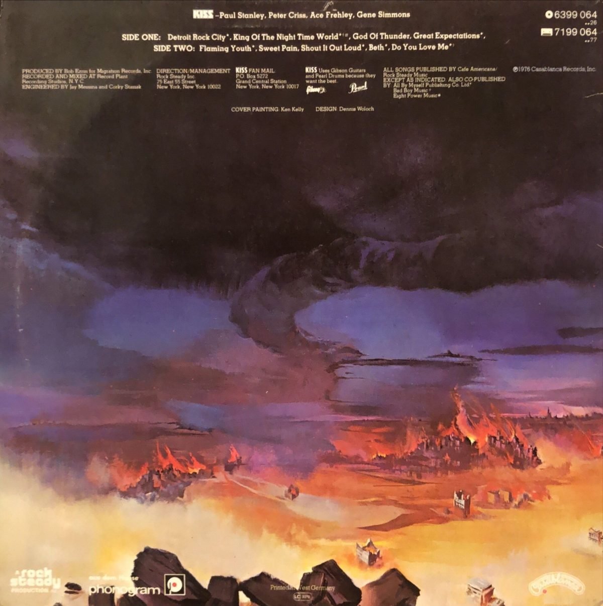 Kiss ‎– Destroyer  LP Plak - Görsel 3