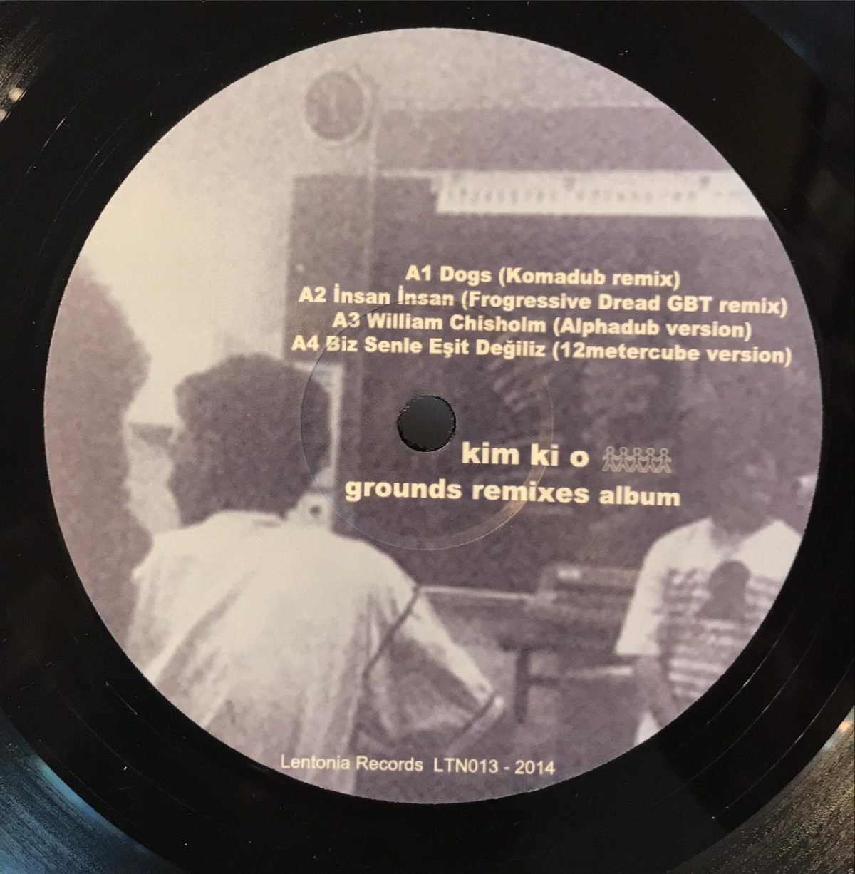 Kim Ki O ‎– Grounds Remixes Album LP Plak (İmzalı) - Görsel 3