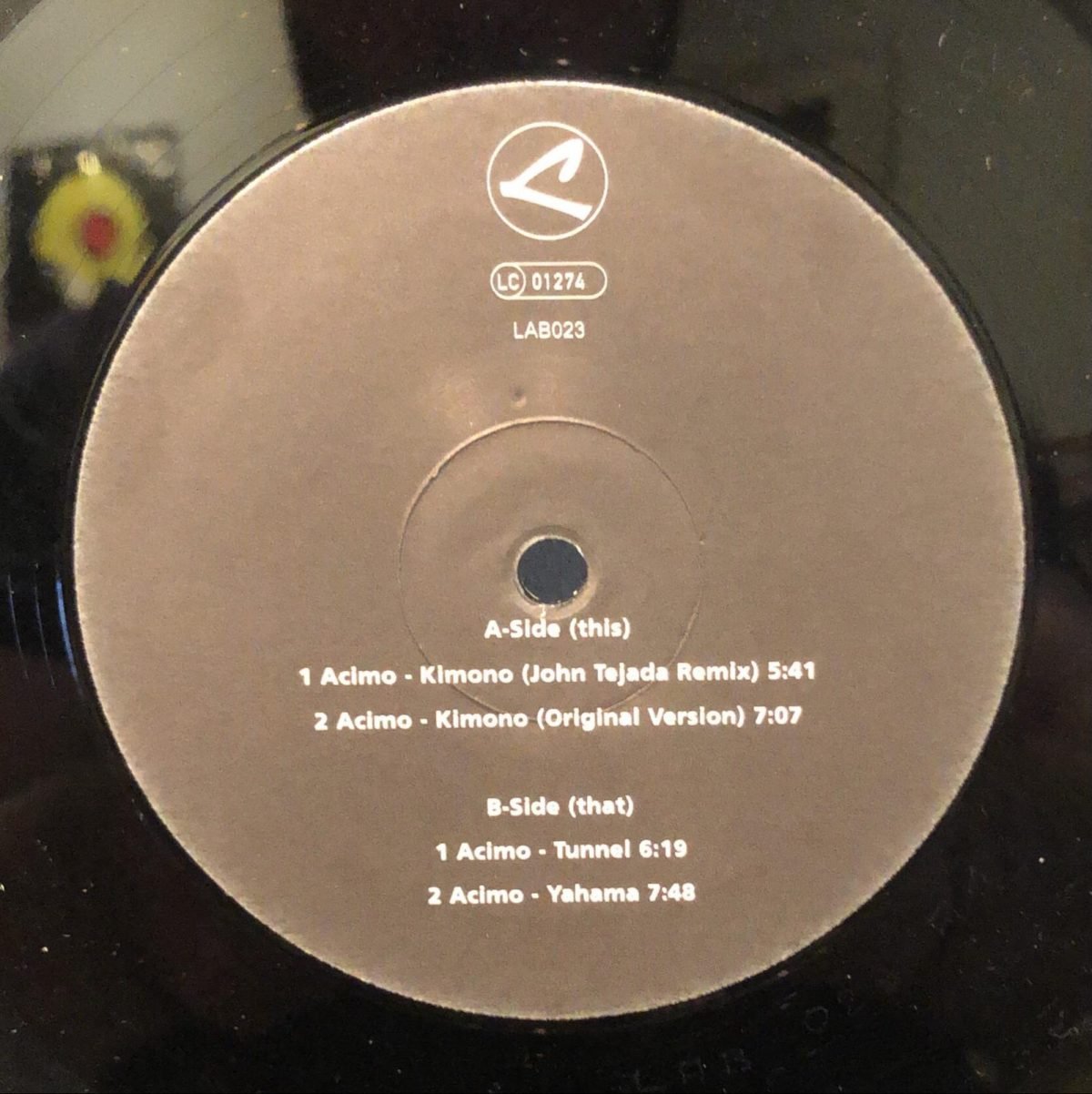 Acimo ‎– Kimono  - Maxi Single Plak - Görsel 2