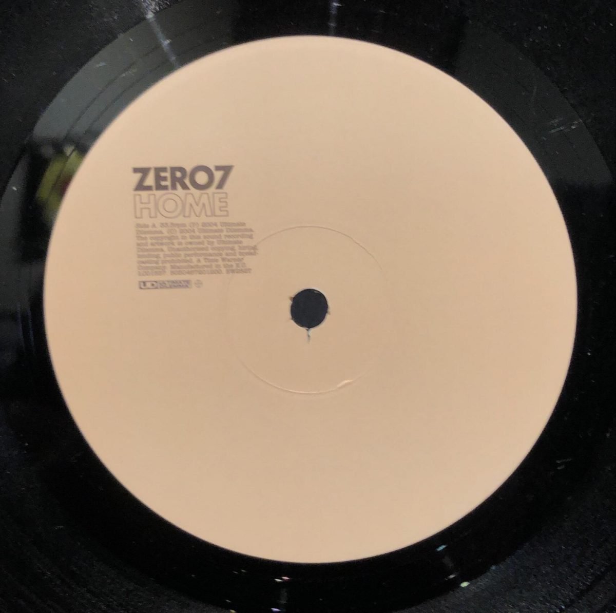 Zero 7 ‎– Home  - Maxi Single Plak - Görsel 3