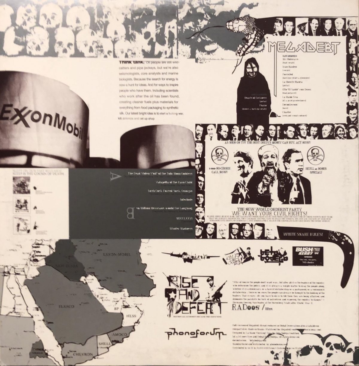 Megadebt ‎– Misadventures In Global Desecration 2  - LP Plak - Görsel 2