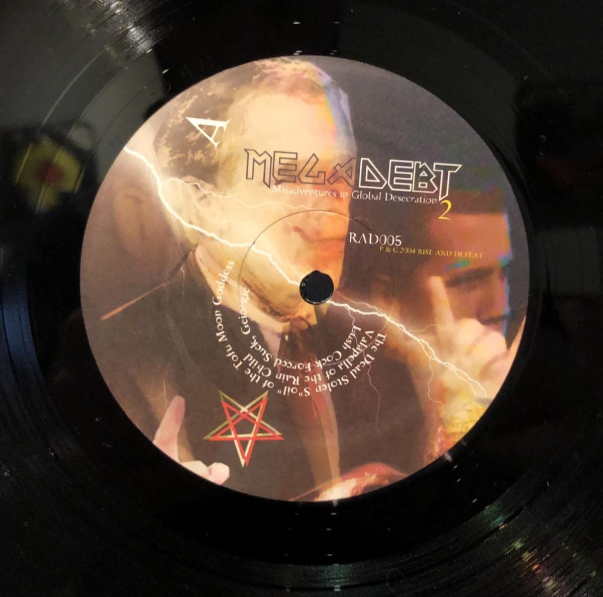 Megadebt ‎– Misadventures In Global Desecration 2  - LP Plak - Görsel 3