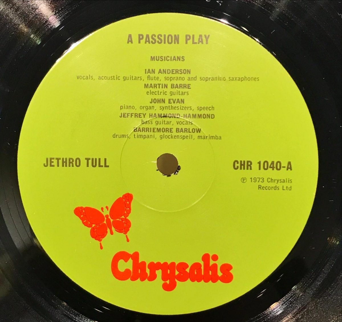 Jethro Tull ‎– A Passion Play LP Plak - Görsel 2