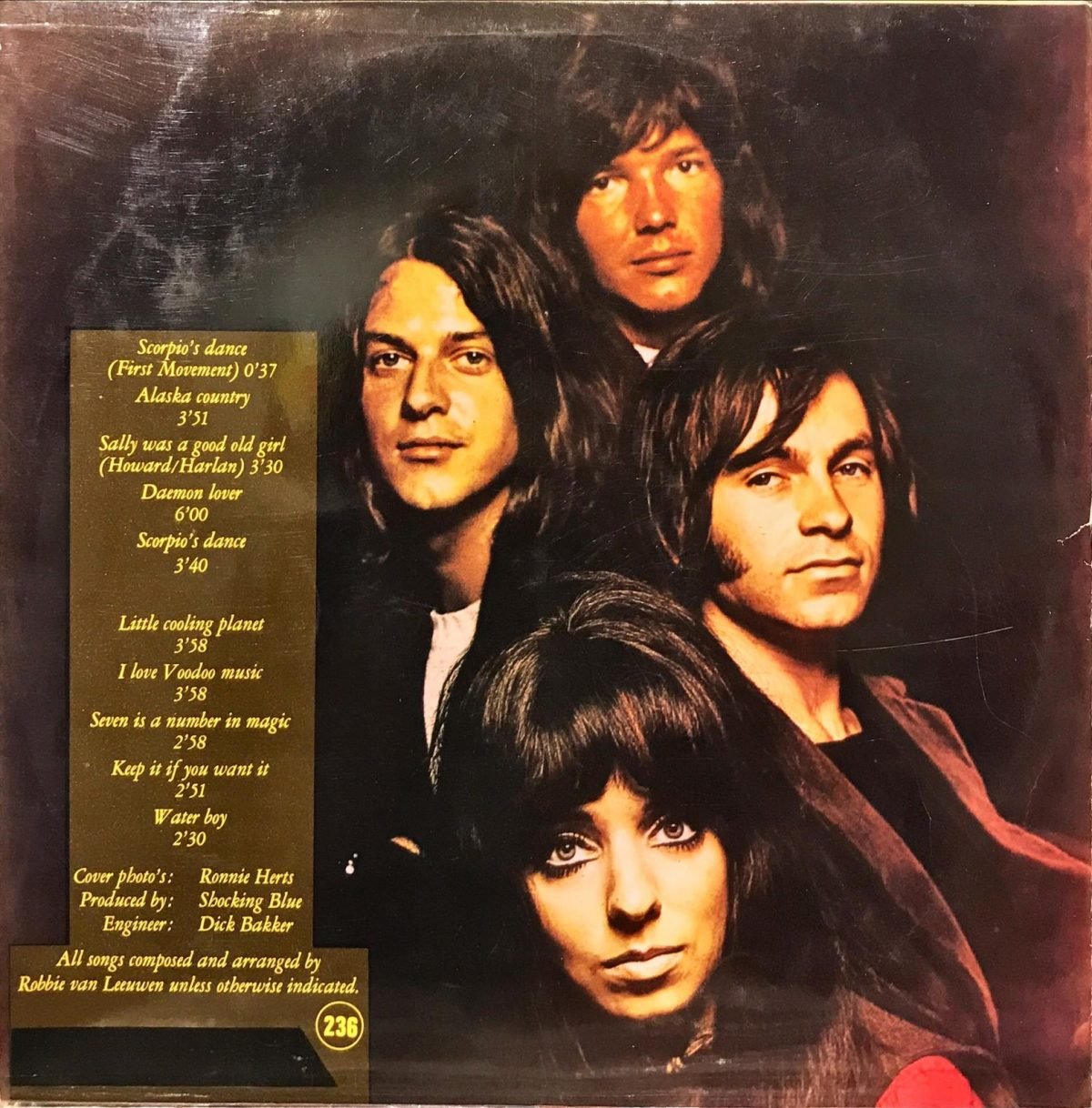 Shocking Blue ‎– Scorpio's Dance LP Plak - Görsel 2