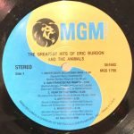 Eric Burdon And The Animals ‎– The Greatest Hits LP Plak - Görsel 3