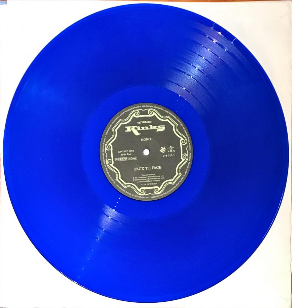 The Kinks ‎– Face To Face 2 x LP Renkli Plak - Görsel 4