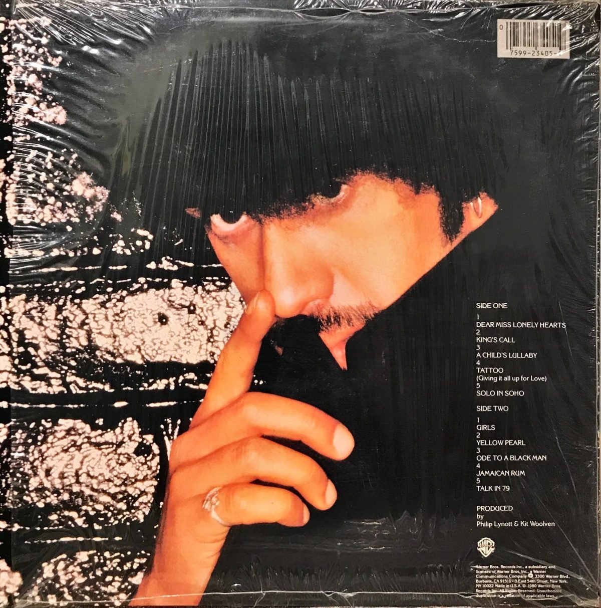Philip Lynott ‎– Solo In Soho LP Plak - Görsel 2