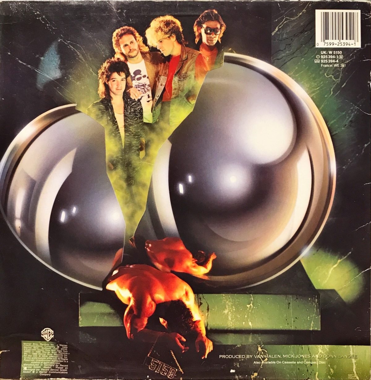 Van Halen ‎– 5150  LP Plak - Görsel 3