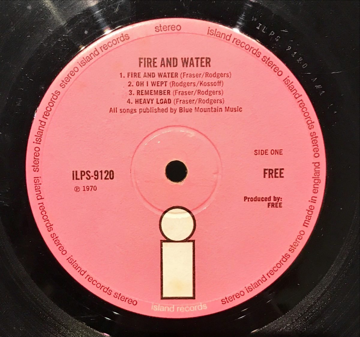 Free ‎– Fire And Water  LP Plak - Görsel 3