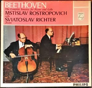 Beethoven - The Complete Sonatas For Piano And Cello  2LP Box Set Plak