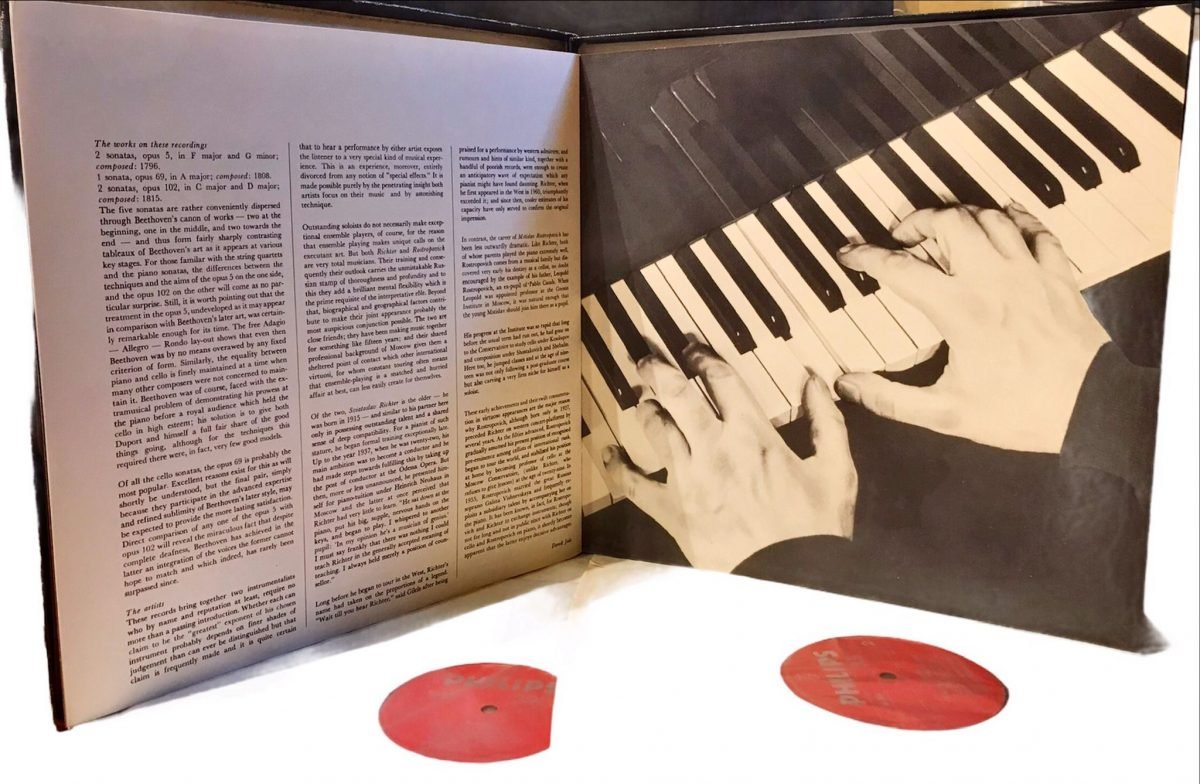 Beethoven - The Complete Sonatas For Piano And Cello  2LP Box Set Plak - Görsel 4