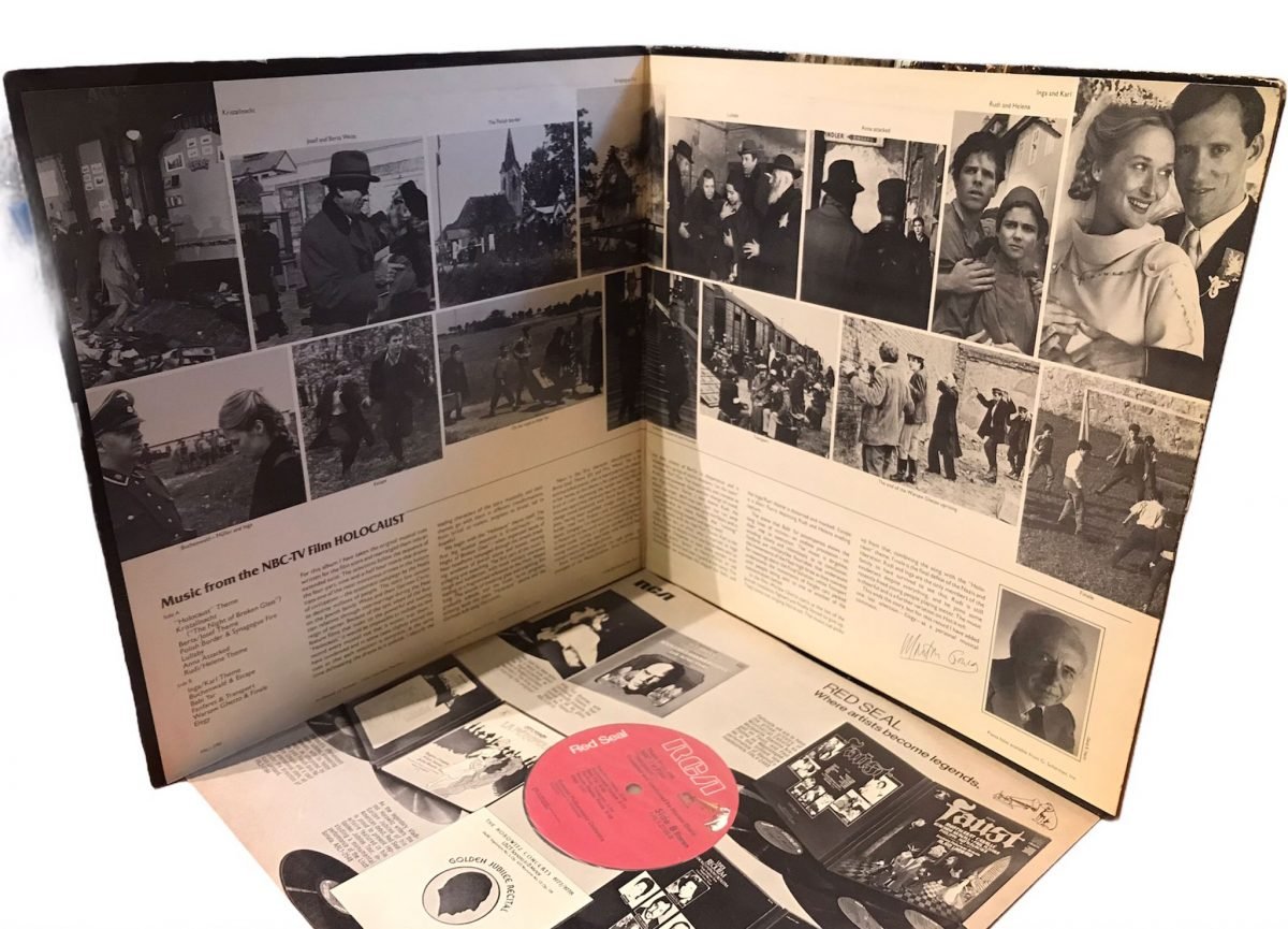 Morton Gould ‎– Holocaust The Story Of The Family Weiss LP Plak - Görsel 2