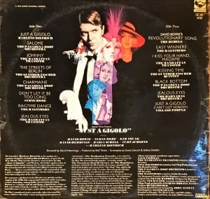 Just A Gigolo (Original Motion Picture Soundtrack) LP Plak - Görsel 3