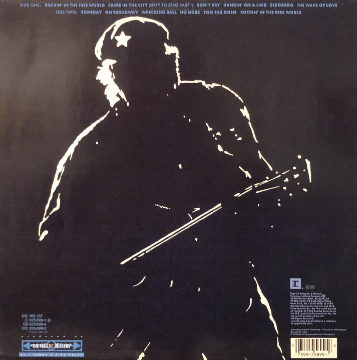 Neil Young ‎– Freedom LP Plak - Görsel 3