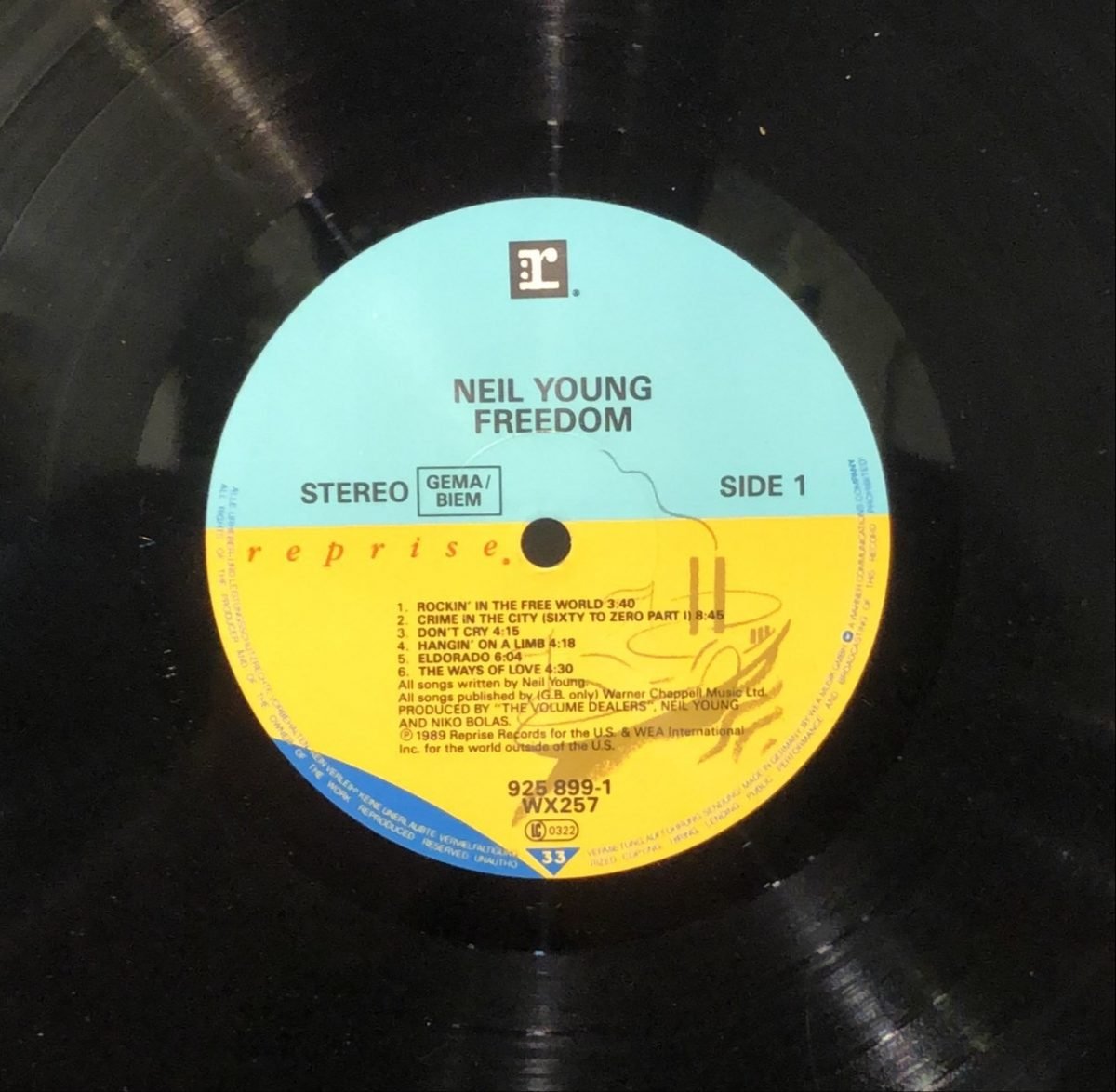 Neil Young ‎– Freedom LP Plak - Görsel 2