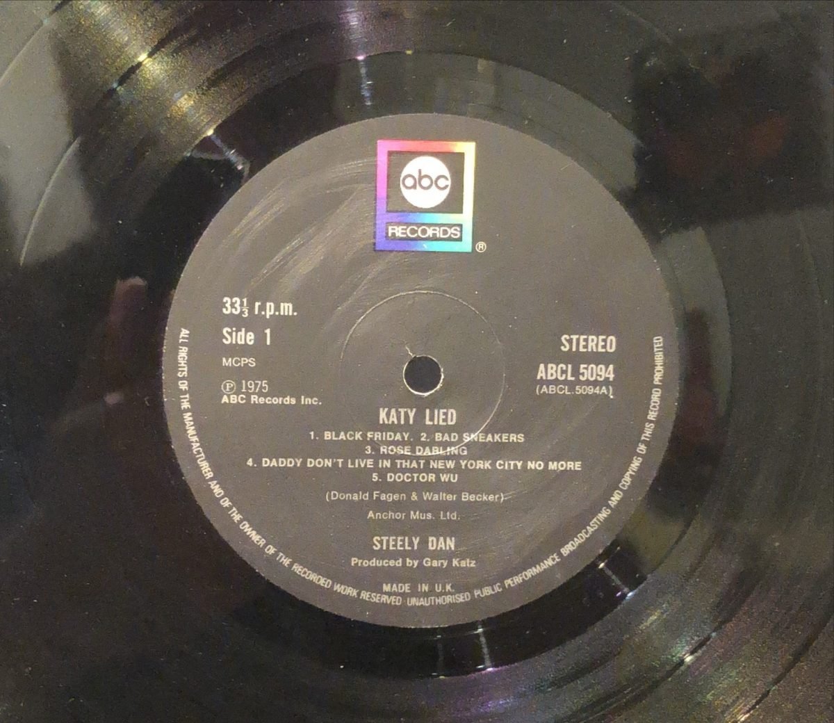 Steely Dan ‎– Katy Lied LP Plak - Görsel 2