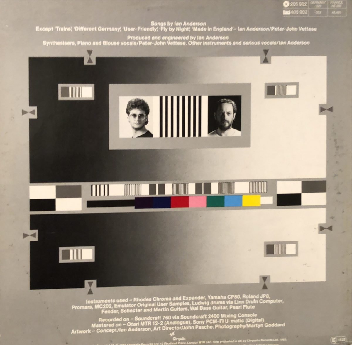 Ian Anderson ‎– Walk Into Light LP Plak - Görsel 3